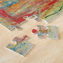 Abstracte kunstontwerper Puzzles & Games "Cross"
