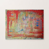 Abstracte kunstontwerper Puzzles & Games "Cross" Legpuzzel (Horizontaal)