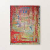 Abstracte kunstontwerper Puzzles & Games "Cross" Legpuzzel (Verticaal)