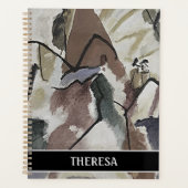 Abstracte Kunstplanner Planner (Voorkant)