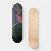 Abstracte kunstruimte persoonlijk skateboard (Voorkant)