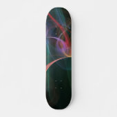 Abstracte kunstruimte persoonlijk skateboard (Voorkant)