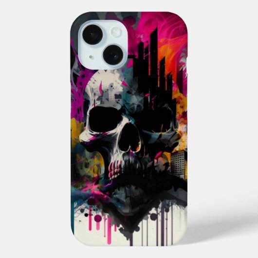 Abstracte kunstschelp Case-Mate iPhone case (Achterkant)