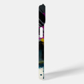 Abstracte kunstschelp Case-Mate iPhone case (Achterkant / Rechts)