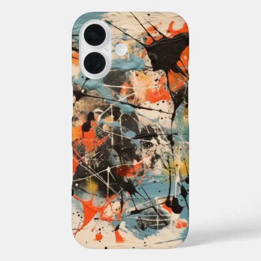 Abstracte kunstschelp Case-Mate iPhone case (Achterkant)