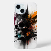 Abstracte kunstschelp Case-Mate iPhone case (Achterkant)