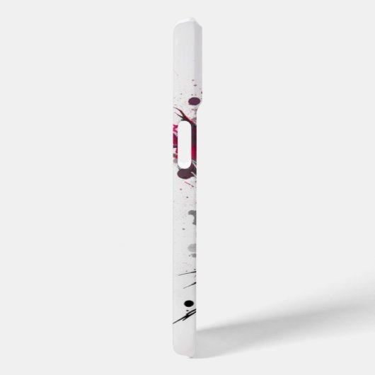 Abstracte kunstschelp Case-Mate iPhone case (Achterkant / Rechts)