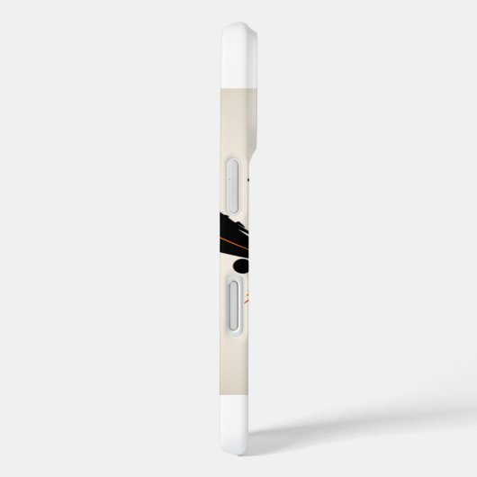 Abstracte kunstschelp Case-Mate iPhone case (Achterkant / Rechts)