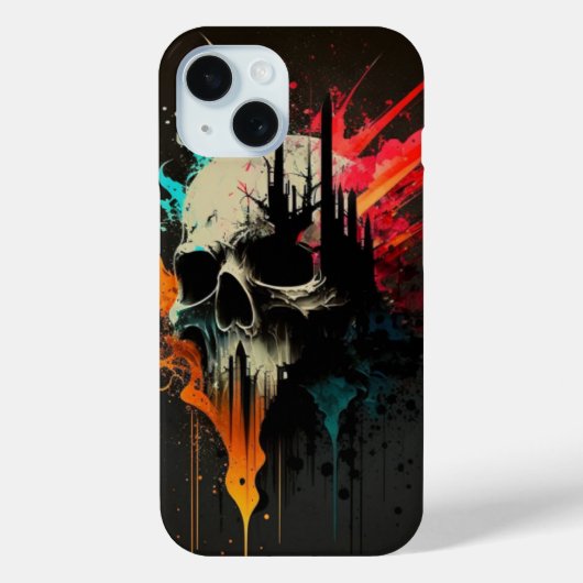 Abstracte kunstschelp Case-Mate iPhone case (Achterkant)