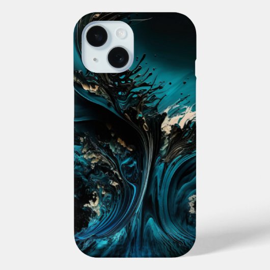 Abstracte kunstschelp Case-Mate iPhone case (Achterkant)