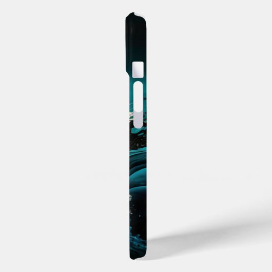 Abstracte kunstschelp Case-Mate iPhone case (Achterkant / Links)