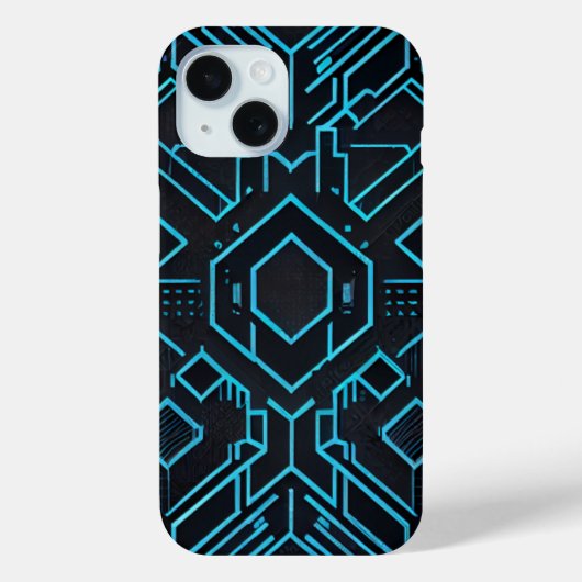 Abstracte kunstschelp Case-Mate iPhone case (Achterkant)