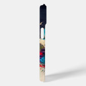 Abstracte kunstschelp Case-Mate iPhone case (Achterkant / Rechts)