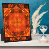 Abstracte kunstschild voor zinking fotoplaat (Zijkant)