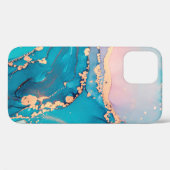 Abstracte kunstschilderachtergrond in alcohol Case-Mate iPhone case (Achterkant (horizontaal))