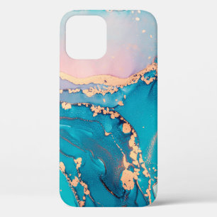 Abstracte kunstschilderachtergrond in alcohol Case-Mate iPhone case