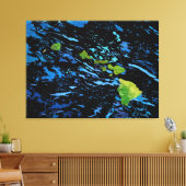 Abstracte kunstschilderafdrukken op Hawaiiaanse ei Canvas Afdruk (Insitu (Woonkamer))