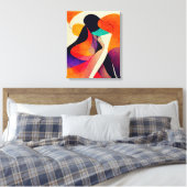 Abstracte kunstschilderdoek voor wandkunst canvas afdruk (Insitu (Slaapkamer))