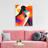 Abstracte kunstschilderdoek voor wandkunst canvas afdruk (Insitu (Woonkamer))