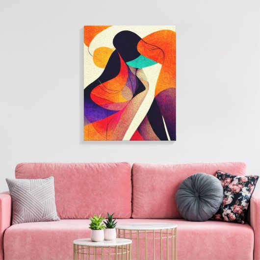 Abstracte kunstschilderdoek voor wandkunst canvas afdruk (Insitu (Woonkamer))