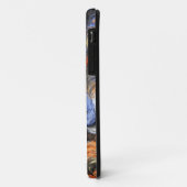 Abstracte kunstschilderende retrokleuren 19 Case-Mate iPhone case (Achterkant/links)