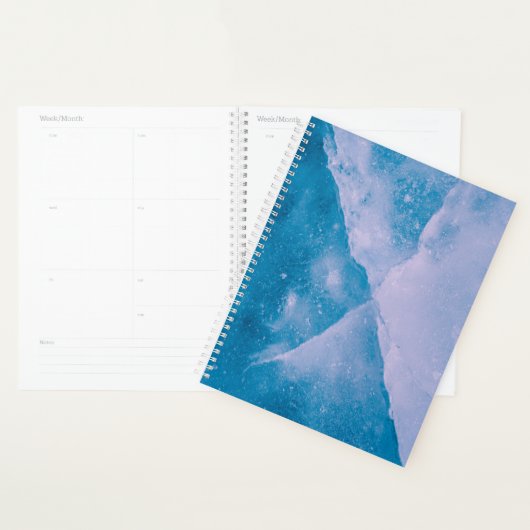 Abstracte kunstschilderfoto planner (Display)