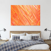 Abstracte kunstschildering 3 van Warm Colors Canvas Afdruk (Insitu (Slaapkamer))