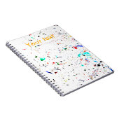 Abstracte kunstschilders en potentie notitieboek (Rechterzijde)