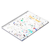 Abstracte kunstschilders en potentie notitieboek (Linkerzijde)