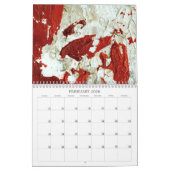 Abstracte kunstschilderskalender voor 2025 kalender (Feb 2026)