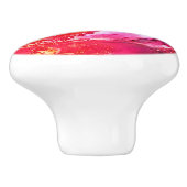 Abstracte kunstschildertextuur keramische knop (Zijkant)