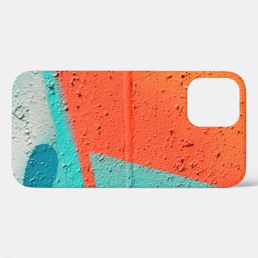 Abstracte kunstspuitverf textuurachtergrond Case-Mate iPhone case (Achterkant (horizontaal))