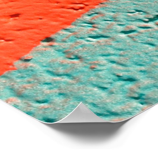 Abstracte kunstspuitverf textuurachtergrond poster (Hoek)