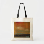 Abstracte kunsttas tote bag (Voorkant)