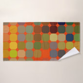 Abstracte kunsttextuur. Kleurrijke textuur. Modern Badhanddoek (Badhanddoek)