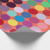 Abstracte kunsttextuur. Kleurrijke textuur. Modern Cadeaupapier (Hoek)