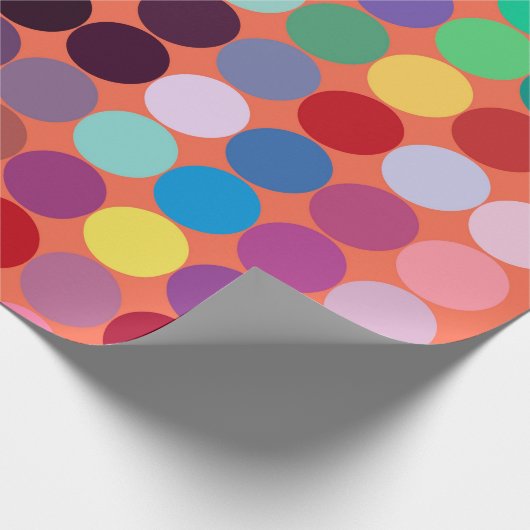 Abstracte kunsttextuur. Kleurrijke textuur. Modern Cadeaupapier (Hoek)