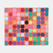 Abstracte kunsttextuur. Kleurrijke textuur. Modern Fleece Deken (Voorkant (Horizontaal))