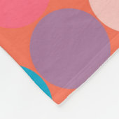 Abstracte kunsttextuur. Kleurrijke textuur. Modern Fleece Deken (Hoek)
