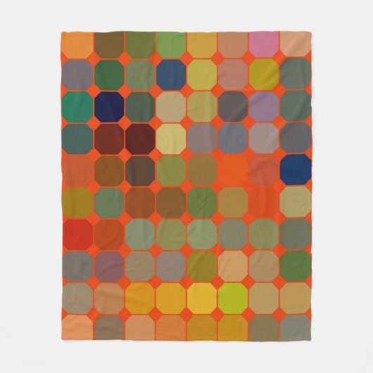 Abstracte kunsttextuur. Kleurrijke textuur. Modern Fleece Deken (Voorkant)