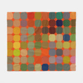 Abstracte kunsttextuur. Kleurrijke textuur. Modern Fleece Deken (Voorkant (Horizontaal))
