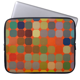 Abstracte kunsttextuur. Kleurrijke textuur. Modern Laptop Sleeve