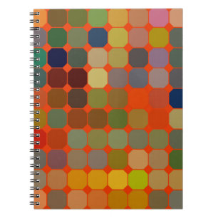 Abstracte kunsttextuur. Kleurrijke textuur. Modern Notitieboek