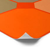 Abstracte kunsttextuur. Kleurrijke textuur. Modern Poster (Hoek)