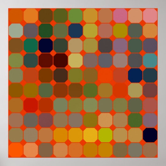 Abstracte kunsttextuur. Kleurrijke textuur. Modern Poster (Voorkant)