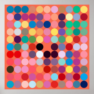 Abstracte kunsttextuur. Kleurrijke textuur. Modern Poster