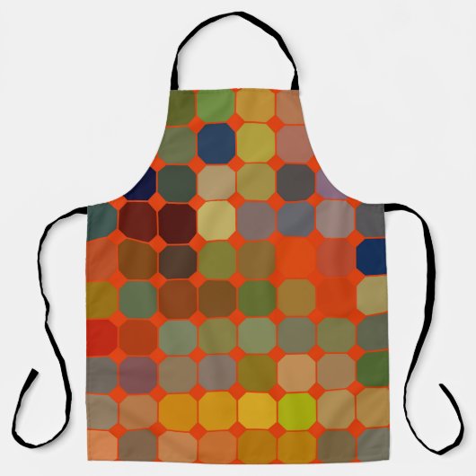 Abstracte kunsttextuur. Kleurrijke textuur. Modern Schort (Voorkant)