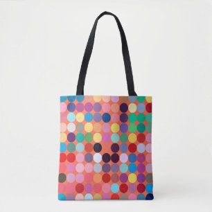 Abstracte kunsttextuur. Kleurrijke textuur. Modern Tote Bag