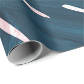 Abstracte kunsttropische bladeren achtergrond. Beh Cadeaupapier (Rol Hoek)