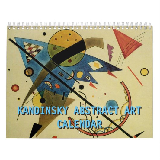 Abstracte kunstwerken van Kandinsky Kalender (Hoes)